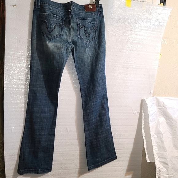 ANTIK denim distressed Jeans Bootcut - Picture 7 of 11